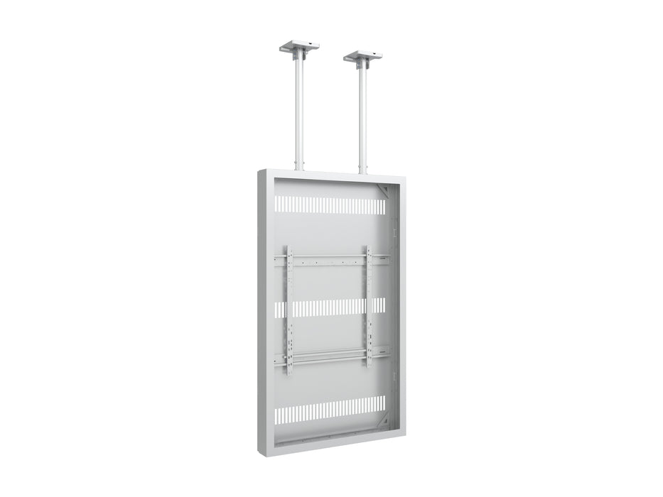 Multibrackets M Pro Series Enclosure 75" High Brightness Ceiling Large White Signage Display Enclosures Multibrackets