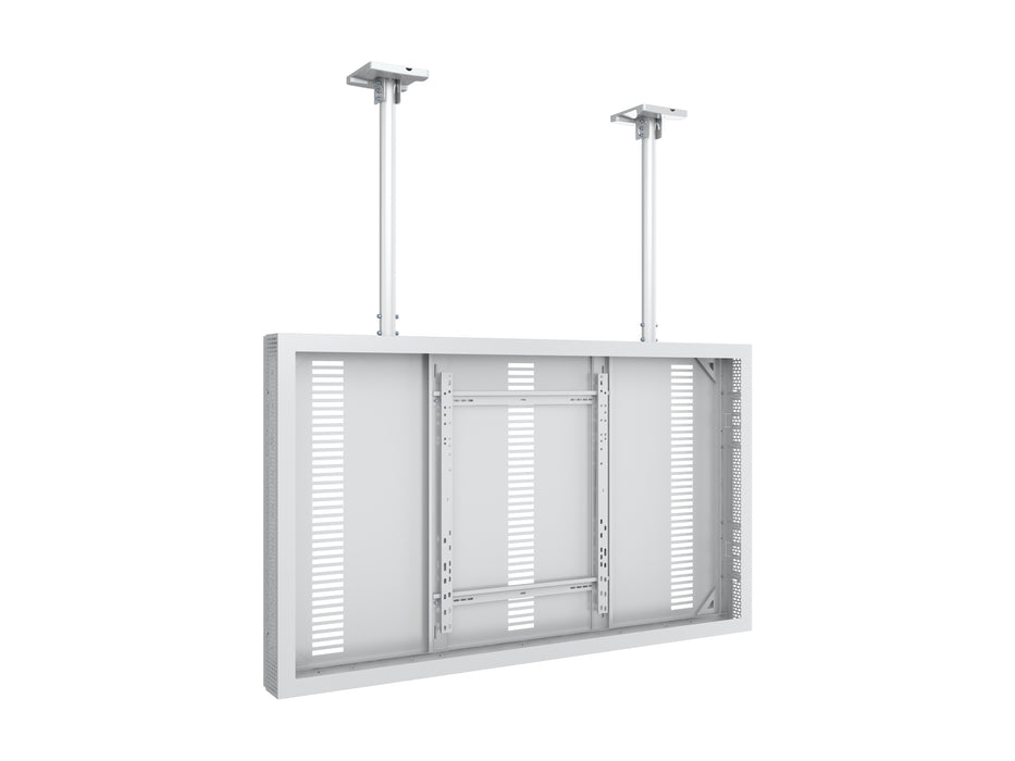 Multibrackets M Pro Series Enclosure 75" High Brightness Ceiling Large White Signage Display Enclosures Multibrackets