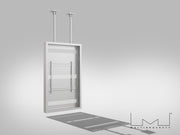 Multibrackets M Pro Series Enclosure 75" High Brightness Ceiling Large White Signage Display Enclosures Multibrackets