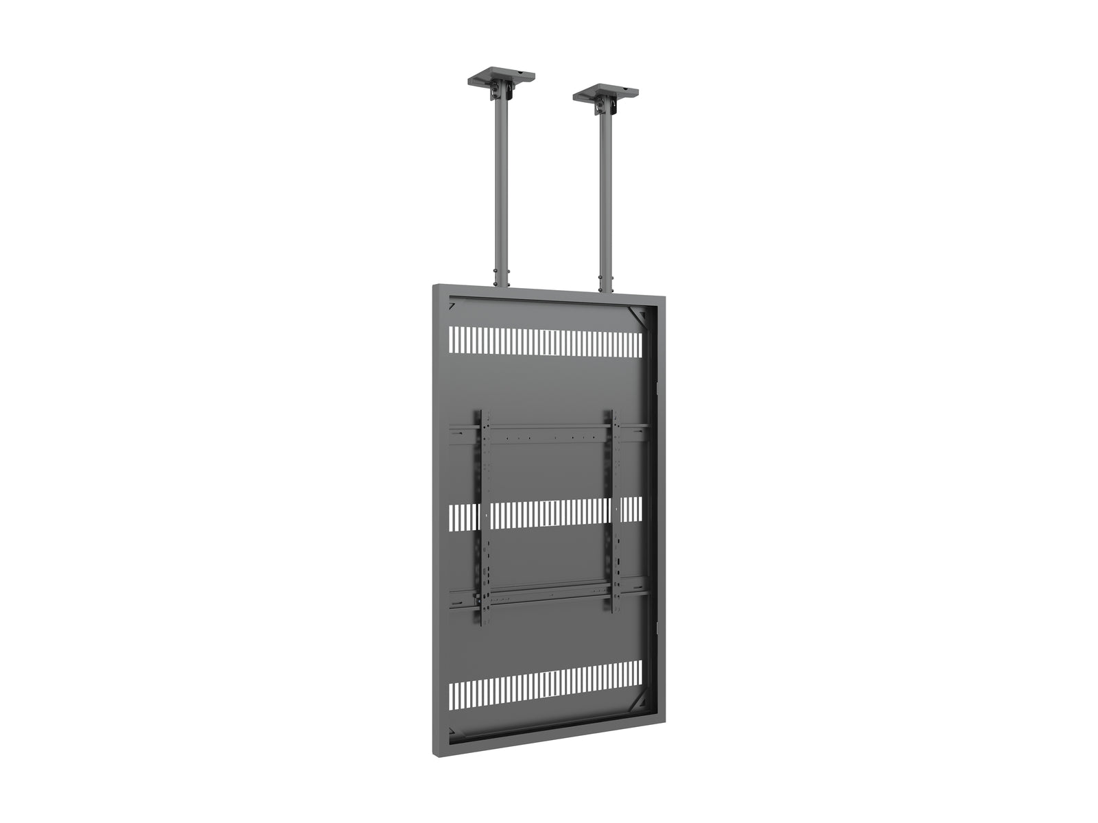 Multibrackets M Pro Series Enclosure 75" Slim Ceiling Large Black Signage Display Enclosures Multibrackets