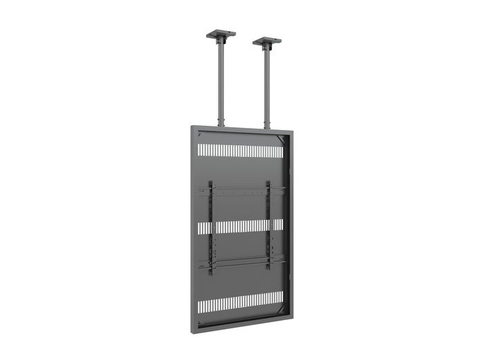 Multibrackets M Pro Series Enclosure 75" Slim Ceiling Large Black Signage Display Enclosures Multibrackets