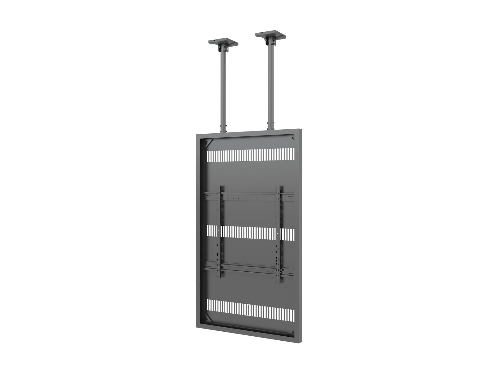 Multibrackets M Pro Series Enclosure 75" Slim Ceiling Large Black Signage Display Enclosures Multibrackets