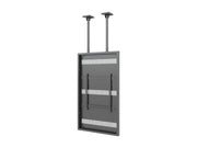 Multibrackets M Pro Series Enclosure 75" Slim Ceiling Large Black Signage Display Enclosures Multibrackets