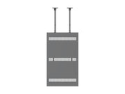 Multibrackets M Pro Series Enclosure 75" Slim Ceiling Large Black Signage Display Enclosures Multibrackets