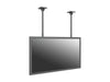 Multibrackets M Pro Series Enclosure 75" Slim Ceiling Large Black Signage Display Enclosures Multibrackets