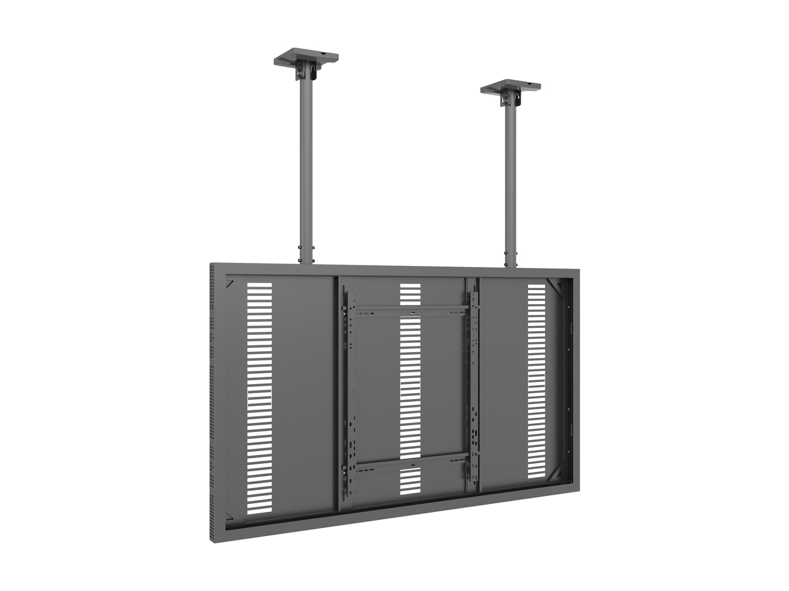 Multibrackets M Pro Series Enclosure 75" Slim Ceiling Large Black Signage Display Enclosures Multibrackets