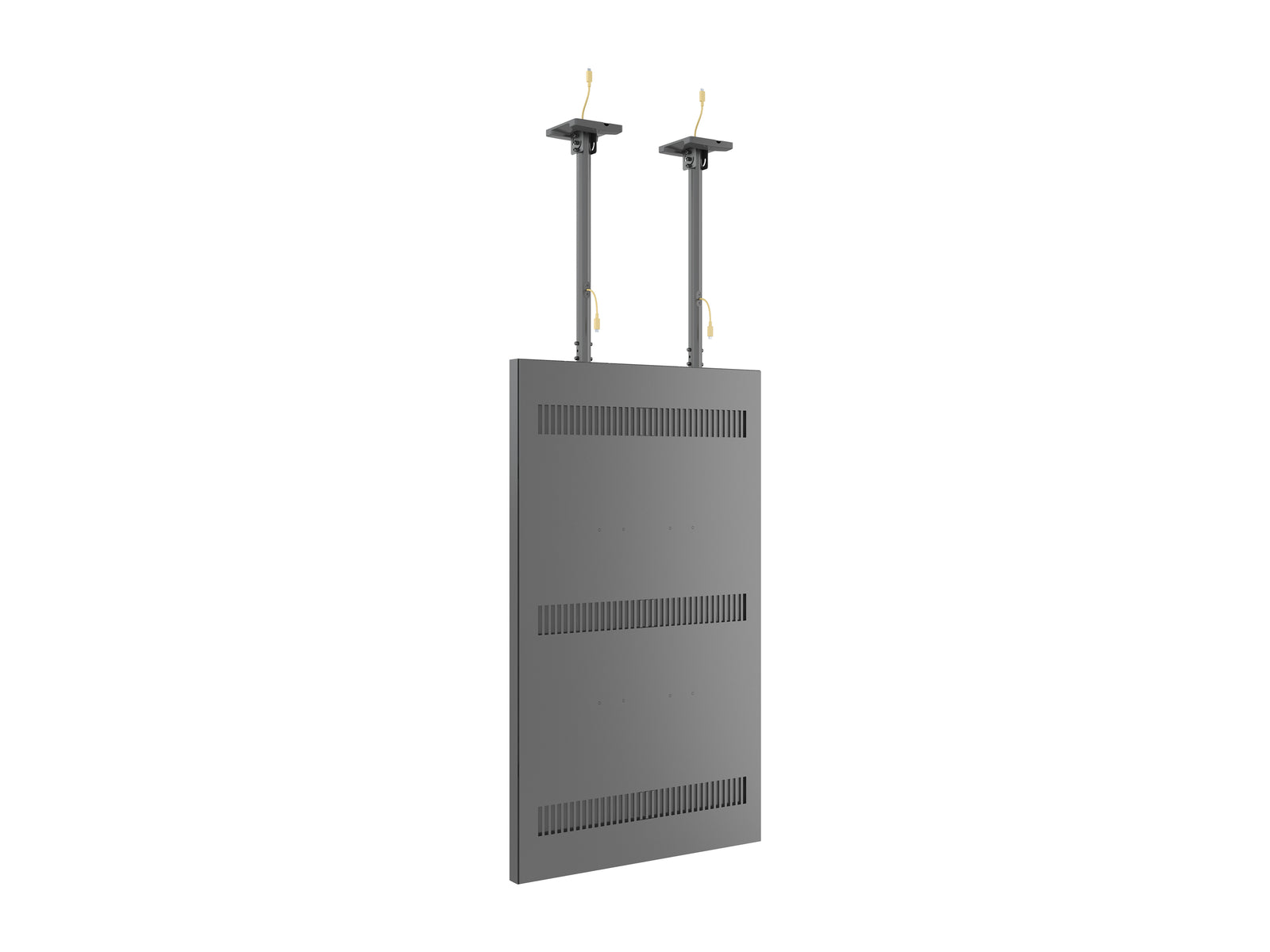 Multibrackets M Pro Series Enclosure 75" Slim Ceiling Large Black Signage Display Enclosures Multibrackets