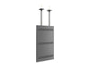 Multibrackets M Pro Series Enclosure 75" Slim Ceiling Large Black Signage Display Enclosures Multibrackets