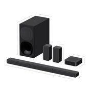 Sony HTS40R.CEK 5.1ch Home Cinema with Wireless Rear Speakers Speaker Sony