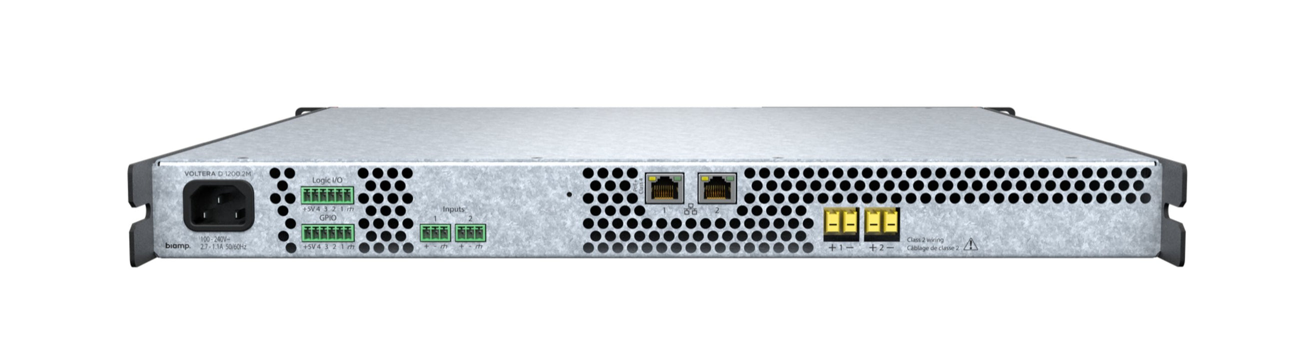 Biamp Voltera D 1200.2M Amplified Loudspeaker Controller | 913.1984.900 Audio Amplifier BIAMP