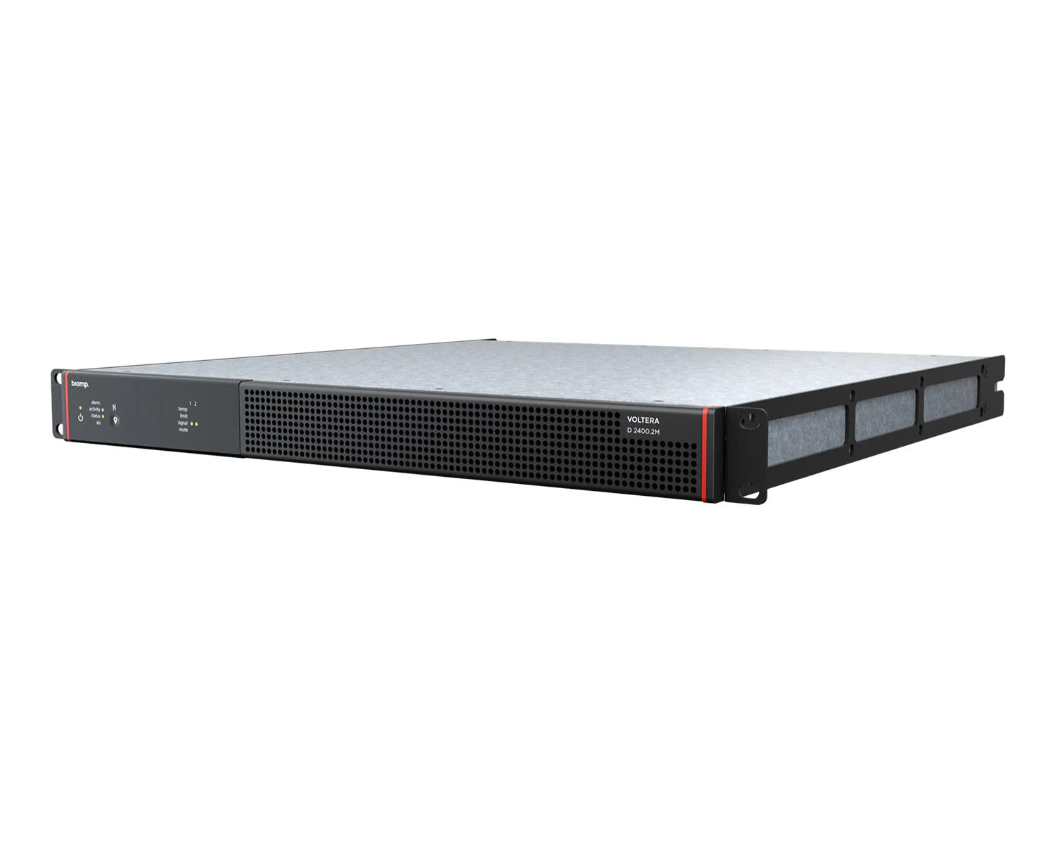 Biamp Voltera D 2400.2M Power Amplifier with DSP + Dante 2x1200W 1U | 913.1985.900 Audio Amplifier BIAMP