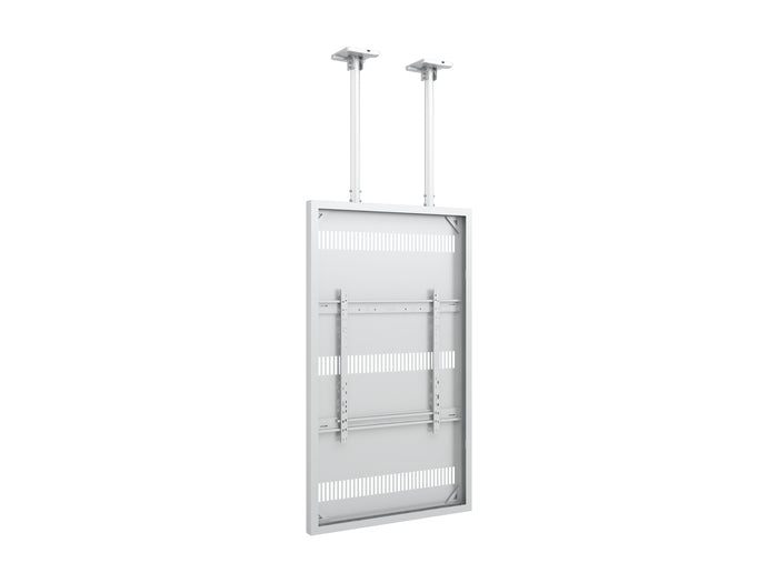 Multibrackets M Pro Series Enclosure 75" Slim Ceiling Large White Signage Display Enclosures Multibrackets