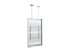 Multibrackets M Pro Series Enclosure 75" Slim Ceiling Large White Signage Display Enclosures Multibrackets