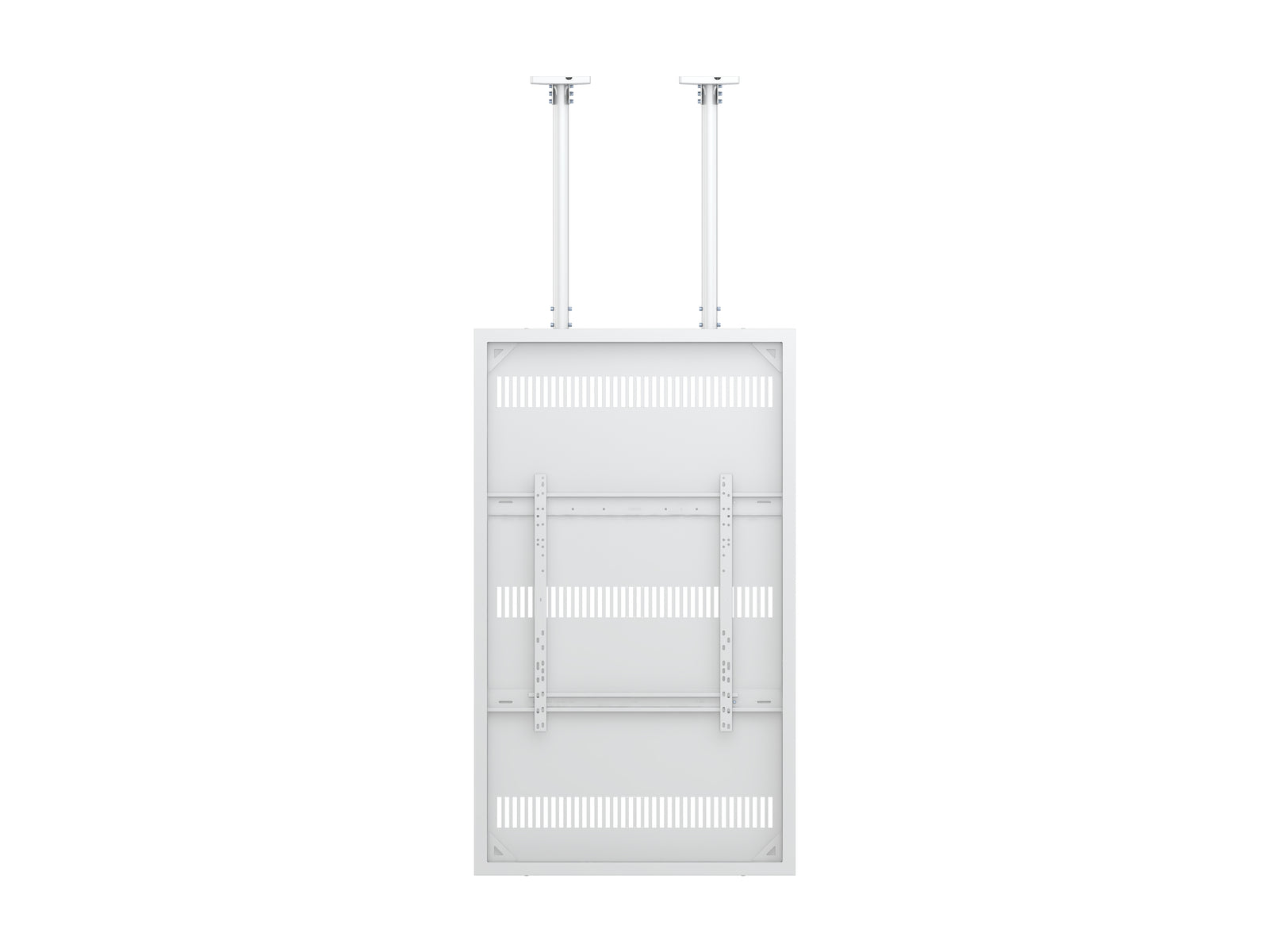 Multibrackets M Pro Series Enclosure 75" Slim Ceiling Large White Signage Display Enclosures Multibrackets