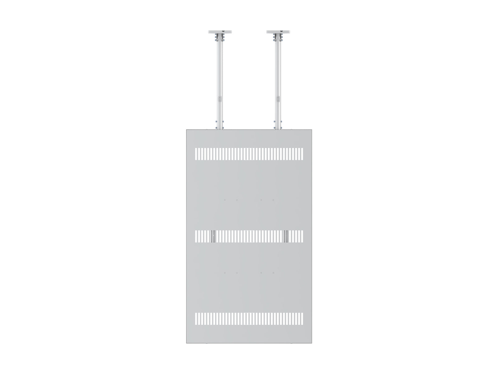 Multibrackets M Pro Series Enclosure 75" Slim Ceiling Large White Signage Display Enclosures Multibrackets