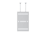 Multibrackets M Pro Series Enclosure 75" Slim Ceiling Large White Signage Display Enclosures Multibrackets