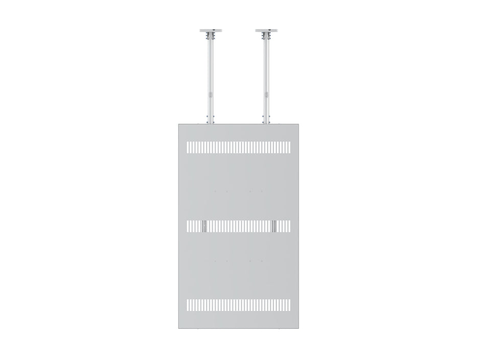 Multibrackets M Pro Series Enclosure 75" Slim Ceiling Large White Signage Display Enclosures Multibrackets