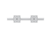 Multibrackets M Pro Series Enclosure 75" Slim Ceiling Large White Signage Display Enclosures Multibrackets