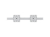 Multibrackets M Pro Series Enclosure 75" Slim Ceiling Large White Signage Display Enclosures Multibrackets