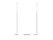 Multibrackets M Pro Series Enclosure 75" Slim Ceiling Large White Signage Display Enclosures Multibrackets