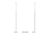 Multibrackets M Pro Series Enclosure 75" Slim Ceiling Large White Signage Display Enclosures Multibrackets