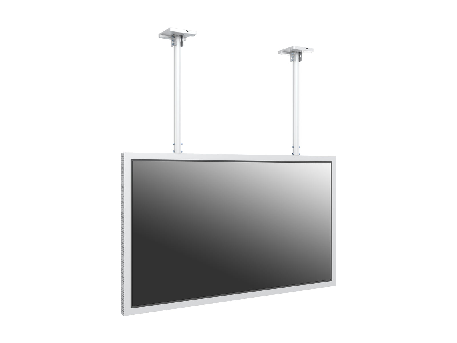 Multibrackets M Pro Series Enclosure 75" Slim Ceiling Large White Signage Display Enclosures Multibrackets