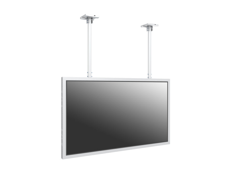 Multibrackets M Pro Series Enclosure 75" Slim Ceiling Large White Signage Display Enclosures Multibrackets