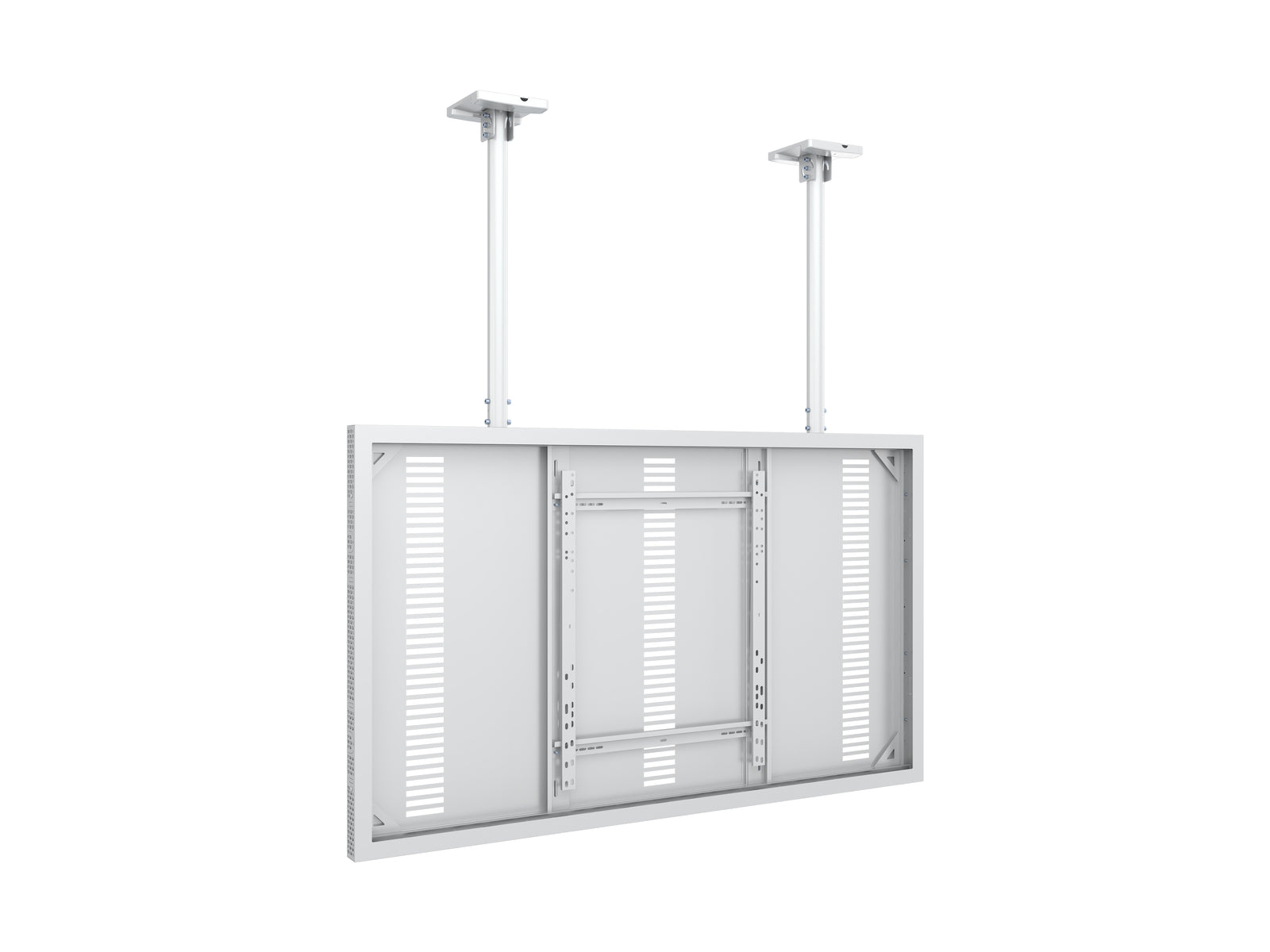 Multibrackets M Pro Series Enclosure 75" Slim Ceiling Large White Signage Display Enclosures Multibrackets