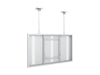 Multibrackets M Pro Series Enclosure 75" Slim Ceiling Large White Signage Display Enclosures Multibrackets