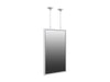 Multibrackets M Pro Series Enclosure 75" Slim Ceiling Large White Signage Display Enclosures Multibrackets