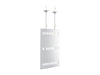 Multibrackets M Pro Series Enclosure 75" Slim Ceiling Large White Signage Display Enclosures Multibrackets