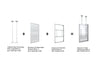 Multibrackets M Pro Series Enclosure 75" Slim Ceiling Large White Signage Display Enclosures Multibrackets