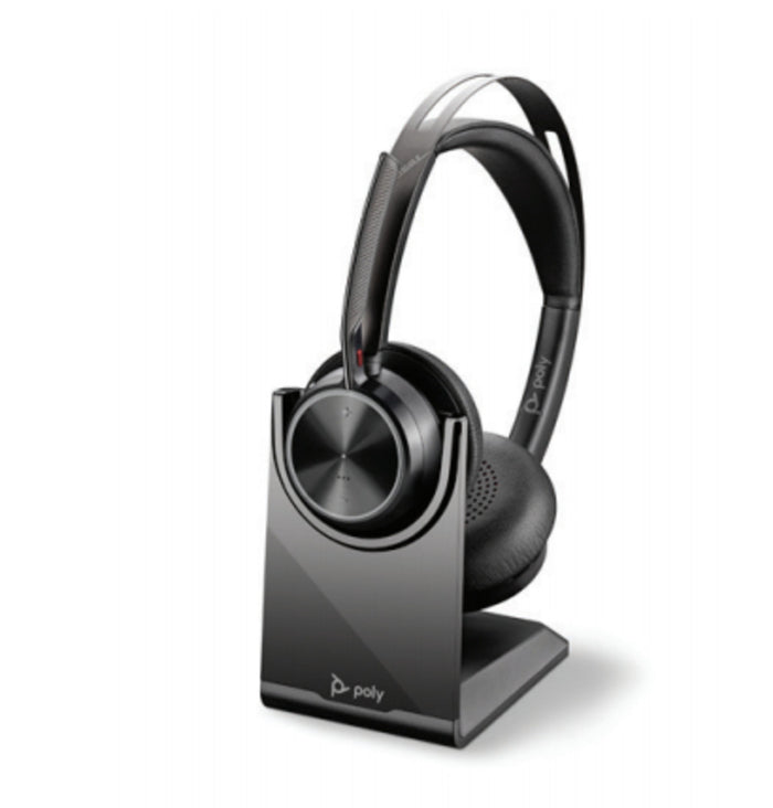 Poly Voyager Focus 2 UC Wired & Wireless Black Headset Headset Poly