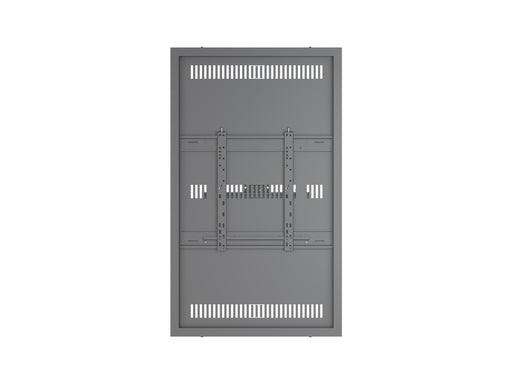Multibrackets M Pro Series Enclosure 55" Column Dual Medium Black Signage Display Enclosures Multibrackets
