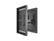 Multibrackets M Pro Series Enclosure 55" Column Dual Medium Black Signage Display Enclosures Multibrackets