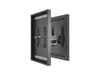 Multibrackets M Pro Series Enclosure 55" Column Dual Medium Black Signage Display Enclosures Multibrackets