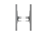 Multibrackets M Pro Series Enclosure 55" Column Dual Medium Black Signage Display Enclosures Multibrackets