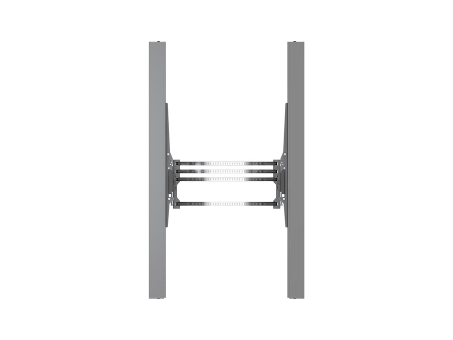 Multibrackets M Pro Series Enclosure 55" Column Dual Medium Black Signage Display Enclosures Multibrackets