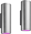 Philips Hue 1180lm IP44 Silver LED Outdoor Smart Wall Light | 919313000058