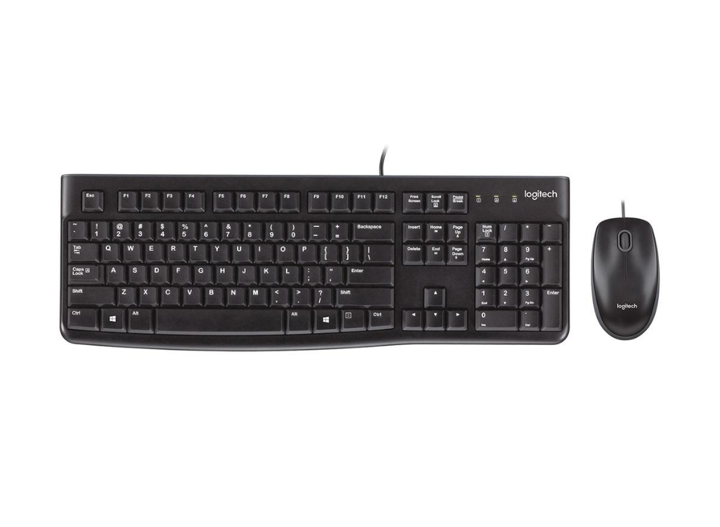 Logitech MK120 Keyboard & Mouse UK | 920-002552 Keyboard & Mouse Logitech