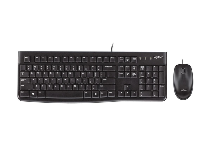 Logitech MK120 Keyboard & Mouse UK | 920-002552 Keyboard & Mouse Logitech