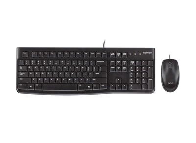 Logitech MK120 Keyboard & Mouse UK | 920-002552 Logitech Keyboard & Mouse Logitech
