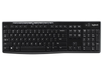 Logitech K270 Wireless Keyboard – Full-Size, Unifying Receiver | 920-003735 Keyboard & Mouse Logitech