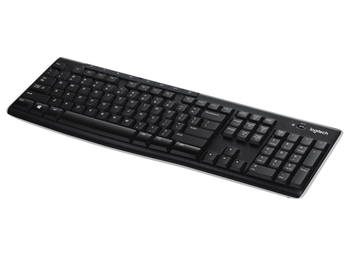 Logitech K270 Wireless Keyboard – Full-Size, Unifying Receiver | 920-003735 Keyboard & Mouse Logitech