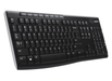 Logitech K270 Wireless Keyboard – Full-Size, Unifying Receiver | 920-003735 Keyboard & Mouse Logitech