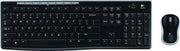 Logitech MK270 Wireless Keyboard And Mouse Black Desktop Set - 920-004523 Keyboard & Mouse Logitech