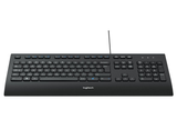 Logitech K280e Corded USB Keyboard – Full-Size, Spill-Resistant | 920-005217