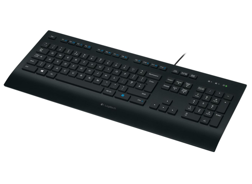 Logitech K280e Corded USB Keyboard – Full-Size, Spill-Resistant | 920-005217 Keyboard & Mouse Logitech