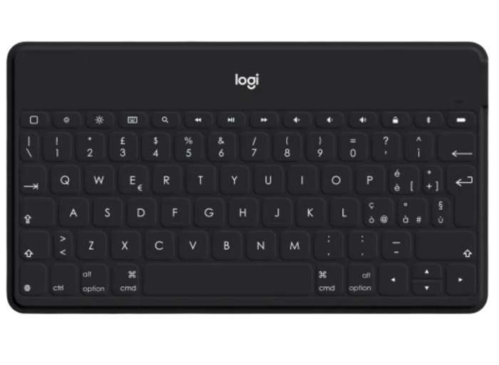 Logitech Ultra-light Ultra-Portable Bluetooth Keyboard for iPhone, iPad, Apple TV and Mac | 920-006710 Keyboard & Mouse Logitech