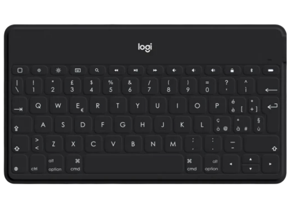 Logitech Ultra-light, Ultra-Portable Bluetooth Keyboard for iPhone, iPad, Apple TV and Mac | 920-006710